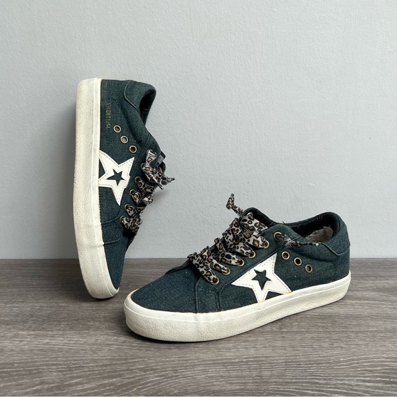 Vintage Havana Fortune Denim Sneakers Size 6 - Picture 2 of 11